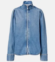 AlaÃa Denim blouson jacket AlaÃa Denim blouson jacket