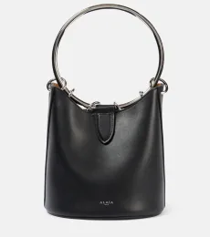AlaÃa Ring Medium leather bucket bag AlaÃa Ring Medium leather bucket bag