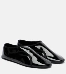 Alaïa Ballerines Criss Cross en cuir Alaïa Ballerines Criss Cross en cuir