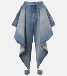 Alaïa Draped tapered jeans Alaïa Draped tapered jeans