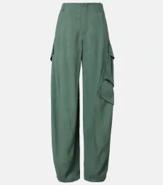 Alaïa Mid-rise cargo pants