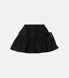 Alaïa Mini-jupe Deesser en coton Alaïa Mini-jupe Deesser en coton