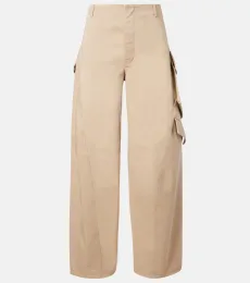 Alaïa Pantalones cargo de algodón Alaïa Pantalones cargo de algodón