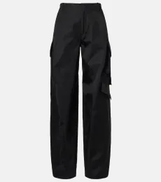Alaïa Pantalones cargo de tafetán Alaïa Pantalones cargo de tafetán