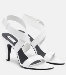 Alaïa Patent leather slingback sandals Alaïa Patent leather slingback sandals