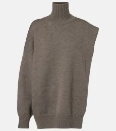 Alaïa Sided virgin wool sweater