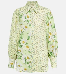 AlÃmais Astra floral linen shirt AlÃmais Astra floral linen shirt