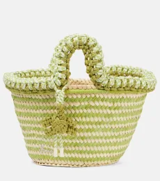 AlÃmais Dee Dee Small raffia tote bag AlÃmais Dee Dee Small raffia tote bag