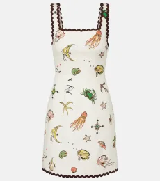 AlÃmais Printed cotton minidress AlÃmais Printed cotton minidress