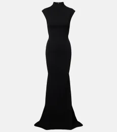 Alba crÃªpe jersey maxi dress