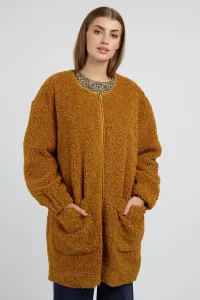 Aldora Coat ustard - Mustard Cotton