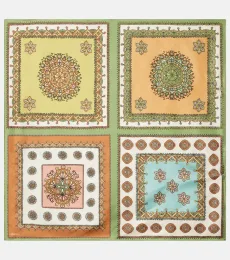 Alémais Foulard Contina Tiles imprimé en soie Alémais Foulard Contina Tiles imprimé en soie