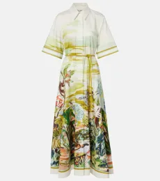 Alémais Robe chemise Jungle Boogie en coton Alémais Robe chemise Jungle Boogie en coton