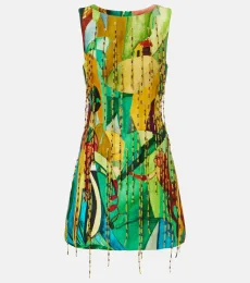Alémais Robe Mokshini en lin mélangé à perles fantaisie Alémais Robe Mokshini en lin mélangé à perles fantaisie