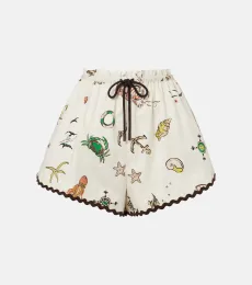 Alémais Shorts de algodón estampados Alémais Shorts de algodón estampados