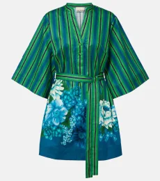 Alémais Vestido camisero Margo de algodón estampado Alémais Vestido camisero Margo de algodón estampado