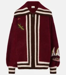 Alémais x Mokshini cárdigan en mezcla de lana y mohair Alémais x Mokshini cárdigan en mezcla de lana y mohair