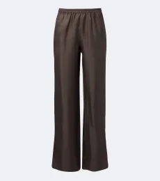 Alera silk twill wide-leg pants Alera silk twill wide-leg pants
