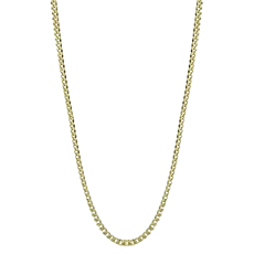 Alisa Curb Chain Gold Necklace