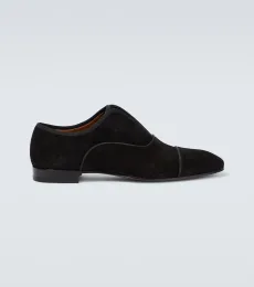 Alpha Male velour Oxford shoes Alpha Male velour Oxford shoes