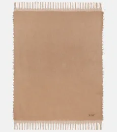 Amaranto alpaca wool-blend throw Amaranto alpaca wool-blend throw