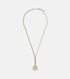 Amate True Love 18kt gold chain necklace with diamonds