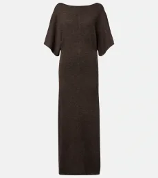 Amelie wool-blend maxi dress Amelie wool-blend maxi dress