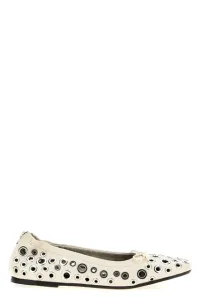 Amy ballet flats - White
