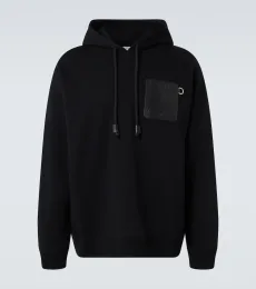Anagram cotton jersey hoodie Anagram cotton jersey hoodie