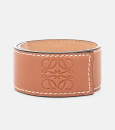 Anagram leather snap bracelet Anagram leather snap bracelet