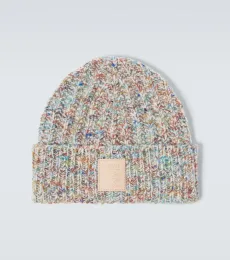 Anagram wool and cashmere-blend beanie Anagram wool and cashmere-blend beanie