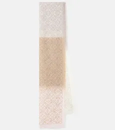 Anagram wool, silk and cashmere scarf Anagram wool, silk and cashmere scarf