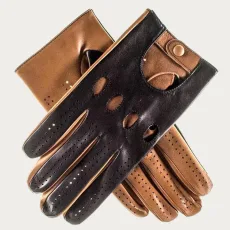 and Tan Leather Driving Gloves and Tan Leather Driving Gloves