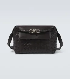 Andiamo Knot Small leather messenger bag Andiamo Knot Small leather messenger bag