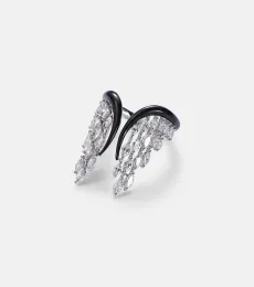 Anillo Angel Wings de oro de 18 ct con diamantes