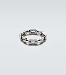 Anillo Deco Mini de oro blanco de 18 ct Anillo Deco Mini de oro blanco de 18 ct