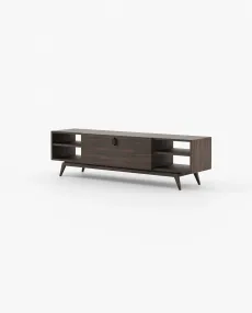 ANTOINE Media Unit Smoked Eucalyptus Veneer Matte