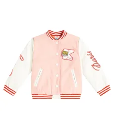 Appliquà embroidered varsity jacket Appliquà embroidered varsity jacket