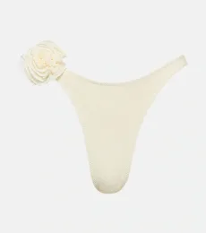 Applique high-leg bikini bottoms Applique high-leg bikini bottoms