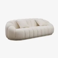 Araco Aspen 3 Seater Sofa White Araco Aspen 3 Seater Sofa White