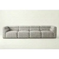 Araco Atelier Atlas 4 Seater Sofa Ashlar Araco Atelier Atlas 4 Seater Sofa Ashlar