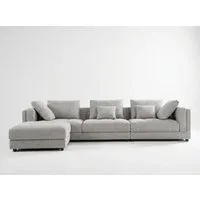 Araco Atelier Ollie 3 Seater Sofa with Ottoman Mistral Araco Atelier Ollie 3 Seater Sofa with Ottoman Mistral