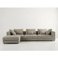 Araco Atelier Ollie 3 Seater Sofa with Ottoman Speckle Araco Atelier Ollie 3 Seater Sofa with Ottoman Speckle