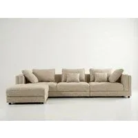 Araco Atelier Ollie 3 Seater Sofa with Ottoman Wicker Araco Atelier Ollie 3 Seater Sofa with Ottoman Wicker