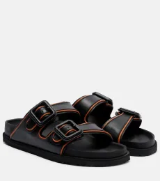 Arizona leather slides Arizona leather slides