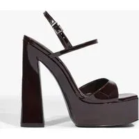 Arlene Patent Sandal