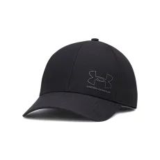 ArmourVent Low Mens Stretch Fit Cap Black / Castlerock L/XL ArmourVent Low Mens Stretch Fit Cap Black / Castlerock L/XL