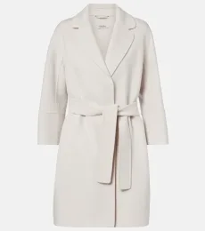 Arona virgin wool wrap coat