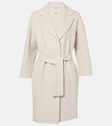 Arona wool wrap coat