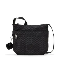 ARTO Medium crossbody, Signature Emb (Black)